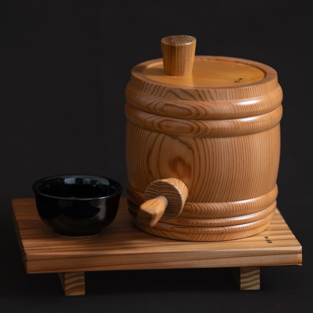 【お話し中】屋久杉③ 壺 屋久杉三合樽（540ml） - 【公式】屋久杉酒樽本舗